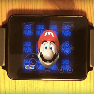 Super Mario 64 und Legend of Zelda auf Smartwatch