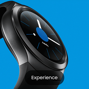 Samsung Gear S2 mit der Experience App virtuell anprobieren