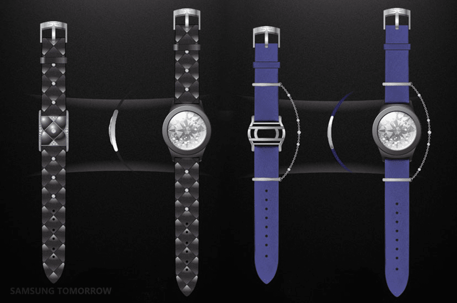 Neue Armbänder für Samsung Gear S2 vorgestellt