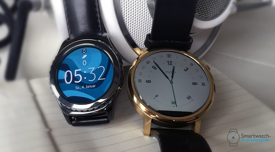 Samsung Gear S2 vs. Moto 360 2: Die Testsieger im Vergleich