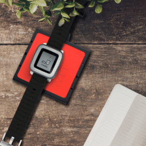 Pulsmesser und Wireless Charging für Pebble Smartwatches