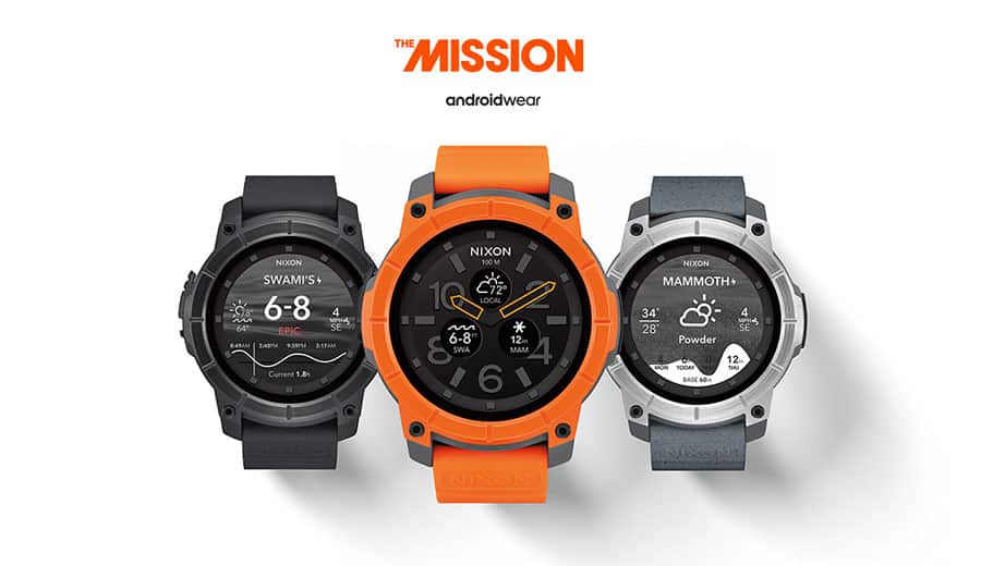 Nixon Smartwatch Nixon Mission