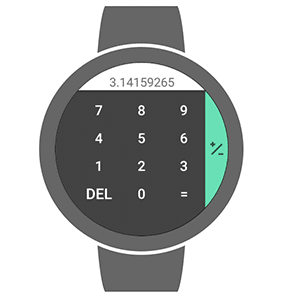 Android Wear Rechner von Google nun im Play Store