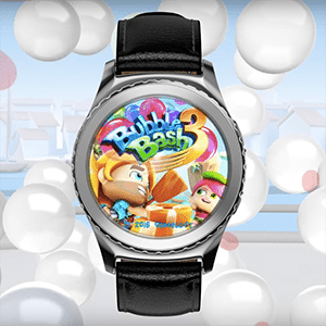 Bubble Bash 3 mit digitaler Lünette der Gear S2 steuern