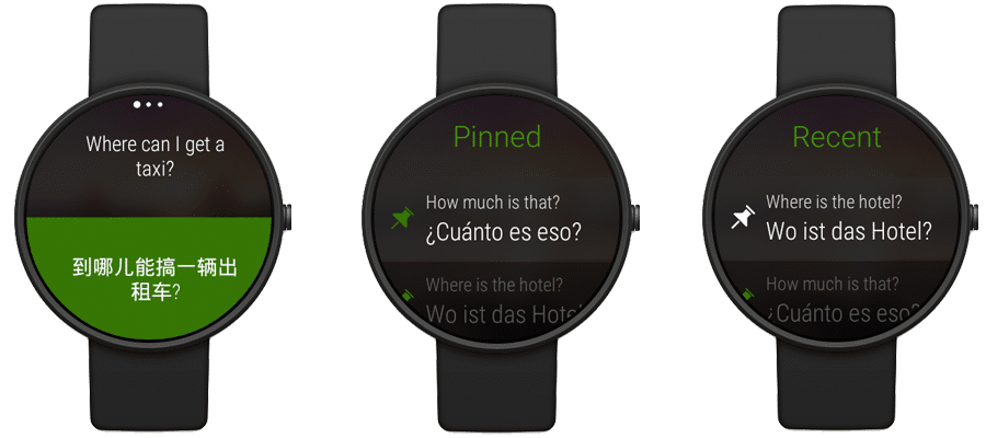 Microsoft Translator übersetzt in Echtzeit auf der Smartwatch