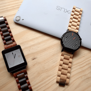 Holzarmbänder für Smartwatches von Ottm vorgestellt