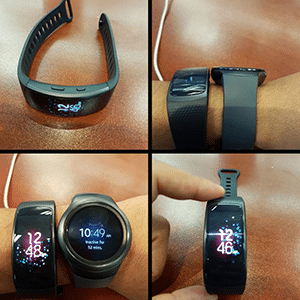 Erste Bilder der Samsung Gear Fit 2 und Gear IconX