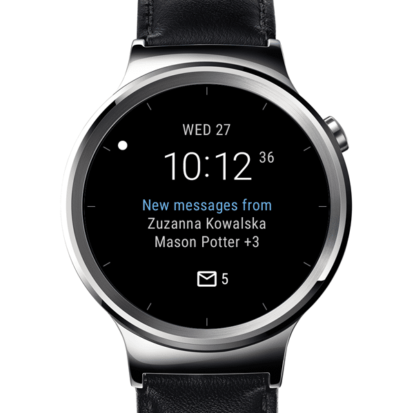 Microsoft stellt Outlook Watchfaces für android wear vor