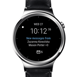 Microsoft stellt Outlook Watchfaces für android wear vor