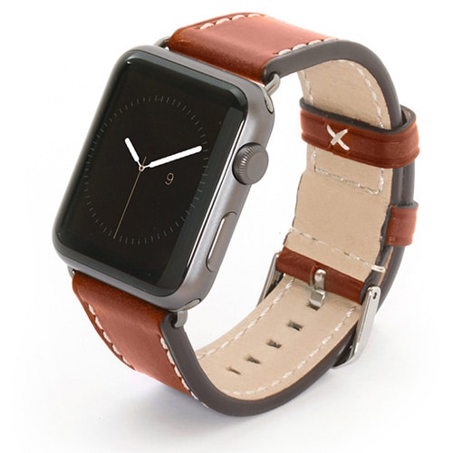 Apple Watch Lederarmbänder hellblraun