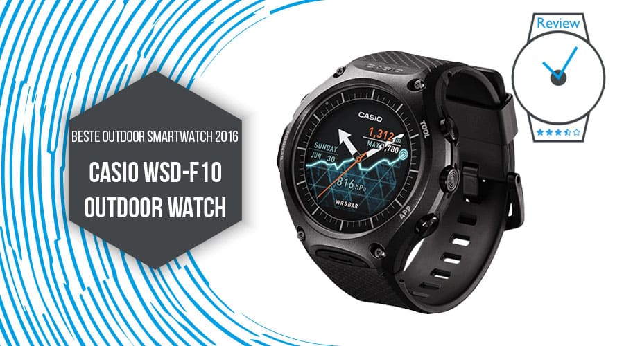 Casio WSD-F10 Smart Outdoor Watch 2016