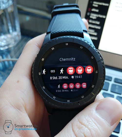 HERE WeGo für Gear S3 mit großem ÖPNV Update