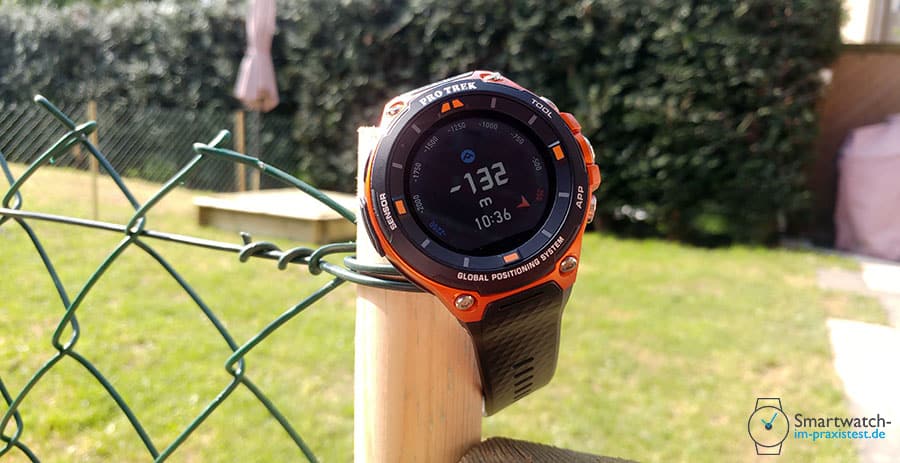 Casio WSD-F20 Pro Trek Test