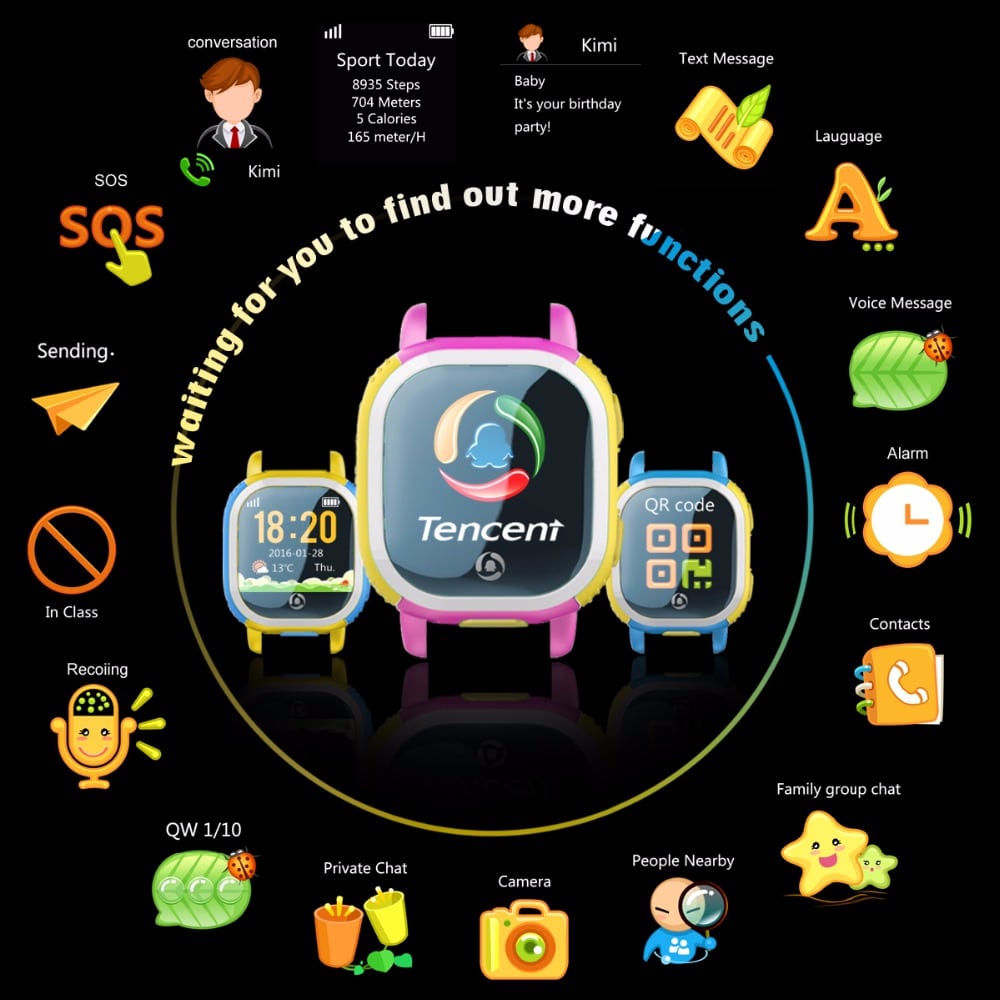 Tencent QQ Watch Funktionen 2