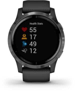 Garmin vivoactive 4 Sportuhr schwarz/schiefergrau