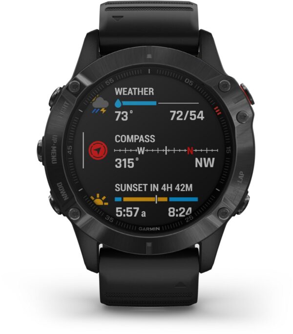 Garmin fenix 6 Pro Sportuhr schwarz