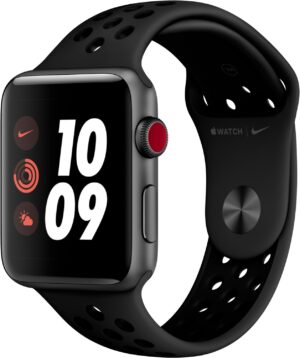 Apple Watch Nike+ (42mm) GPS + Cellular mit Nike Sportarmband spacegrau/anthrazit/schwarz