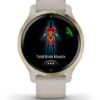Garmin Venu 2S Smartwatch beige/hellgold