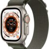 Apple Watch Ultra (49mm) GPS+4G Titan mit Alpine Loop Armband (S) grün