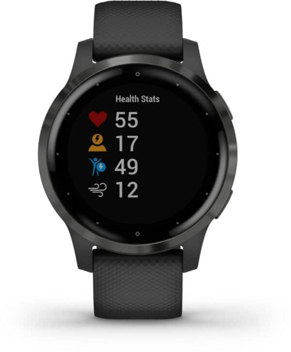 Garmin vivoactive 4S Sportuhr schwarz/schiefergrau