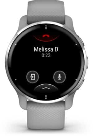 Garmin Venu 2 Plus Smartwatch hellgrau/silber