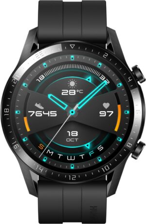 Huawei Watch GT 2 Sport (46mm) Smartwatch mattschwarz
