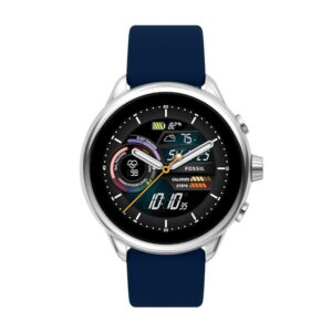 Fossil Gen 6 Wellness Edition - Blau/Silber