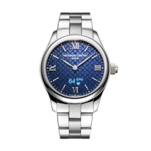 Frederique Constant Smartwatch Vitality - Silber/Blau