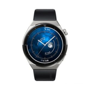 Huawei Watch GT3 Pro - 46mm | Schwarz/Silber | Silikonarmband