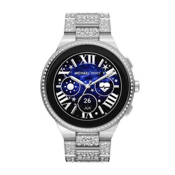 Michael Kors Gen 6 Camille - Silber mit Schmucksteinchen